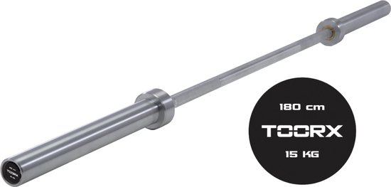 lange halterstang 25 mm verchroomd 180 cm (7 kg lange halterstang 25 mm verchroomd 180 cm (7 kg