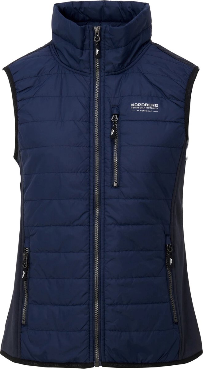 Nordberg Bodywarmer Tirza Dames Blauw