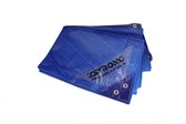 Xstrong Afdekzeil Allround 120 gr/m² 4 x 6 blauw ultrasoon gelaste ogen / absoluut waterdicht