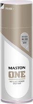 Maston ONE - spuitlak - zijdeglans - grijsbeige (RAL 1019) - 400 ml
