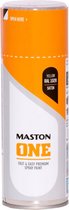 Maston ONE - spuitlak - zijdeglans - meloengeel (RAL 1028) - 400 ml