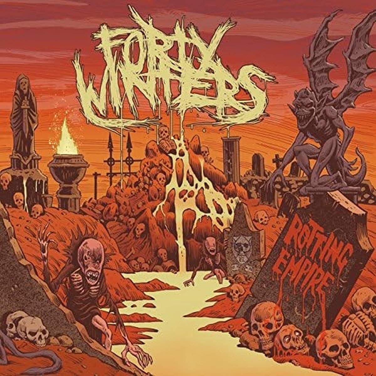 Forty Winters - Rotting Empire (CD)