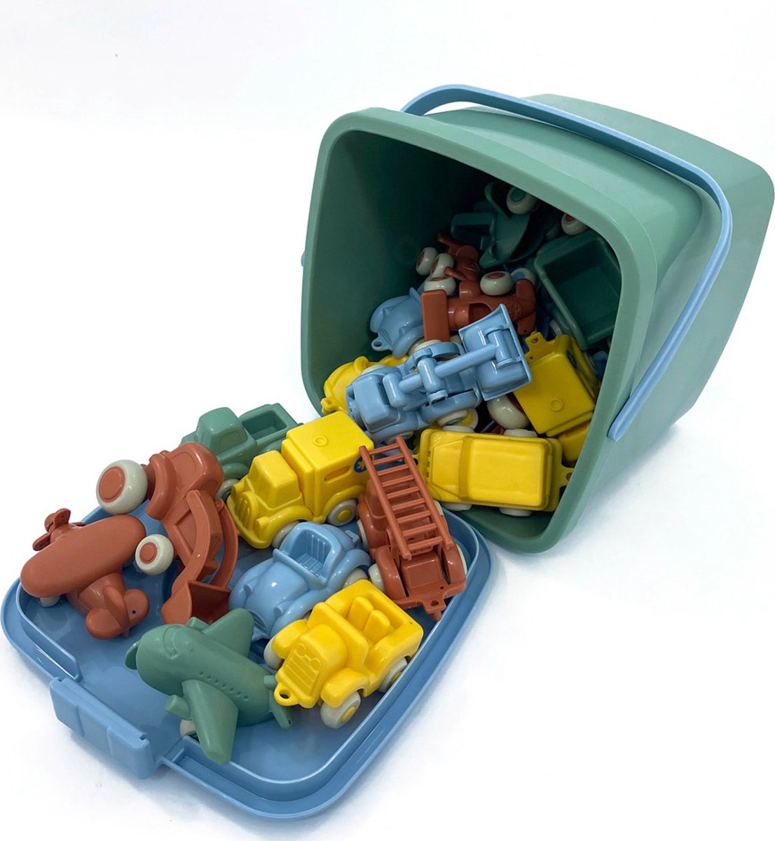Viking Toys - RE:LINE - Emmer met 30 voertuigen