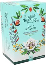 English Tea Shop - Daily Welness assortiment - biologisch - Cadeau - 20 theezakjes