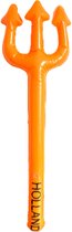 Opblaasbare Oranje Trident Vork 91cm - Limited Edition - Euro Cup - EK Voetbal - Nederlands elftal - Fan Item - Versiering - Koningsdag - Kroon - Festival - Formule 1 - KNVB