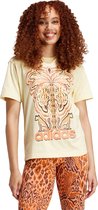 adidas Sportswear adidas x FARM Rio Graphic T-shirt - Dames - Geel- 2XS