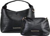 Valentino Bags Wool Dames Schoudertas - Zwart