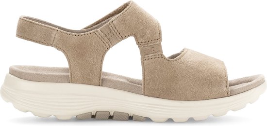 Gabor rollingsoft sensitive 46.815.30 - dames rollende wandelsandaal - beige - maat 36 (EU) 3.5 (UK)