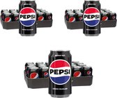 Pepsi cola - Zero - blik - Triple Pack - 3x 24x33 cl - NL