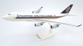 Schaalmodel vliegtuig Singapore Airlines Cargo Boeing 747-400F schaal 1:250 lengte 28,27cm