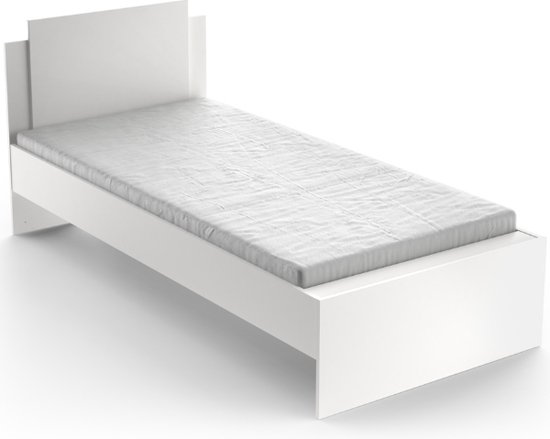 CBA - Bed Maura 90 x 190cm/ - 90x200 - Wit
