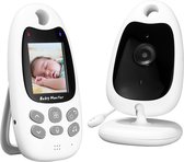 Babyfoon Met Camera - Video & Audio - Baby Monitor - Op Afstand Bestuurbaar - Infrarood Nachtzicht - Slaapliedjes