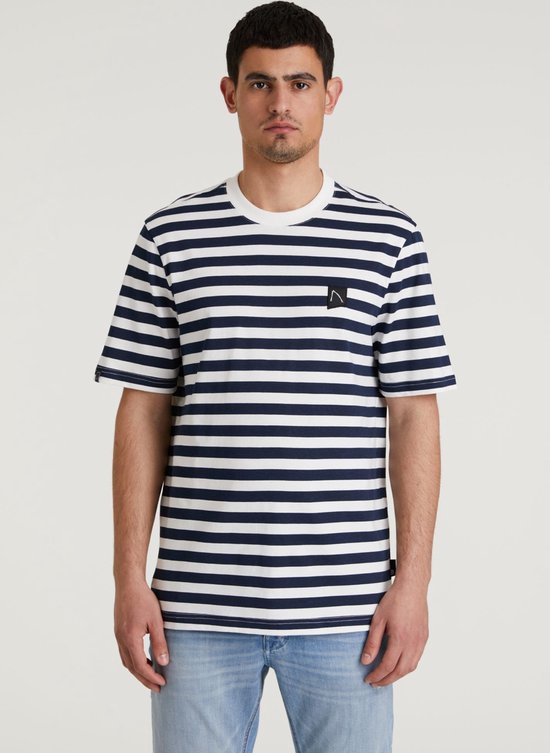 Chasin' T-shirt T-shirt afdrukken Beck Navy Maat L