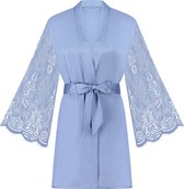 Hunkemöller Kimono Satin Blauw XS/S