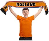 Fameilleur- Holland sjaal Oranje- Nederlands elftal- EK 2024- Nederland- sjaal- feestartikelen- feest- koningsdag- europees kampioenschap- konings dag- koning- Nederlands elftal- vieren- feestartikelen-
