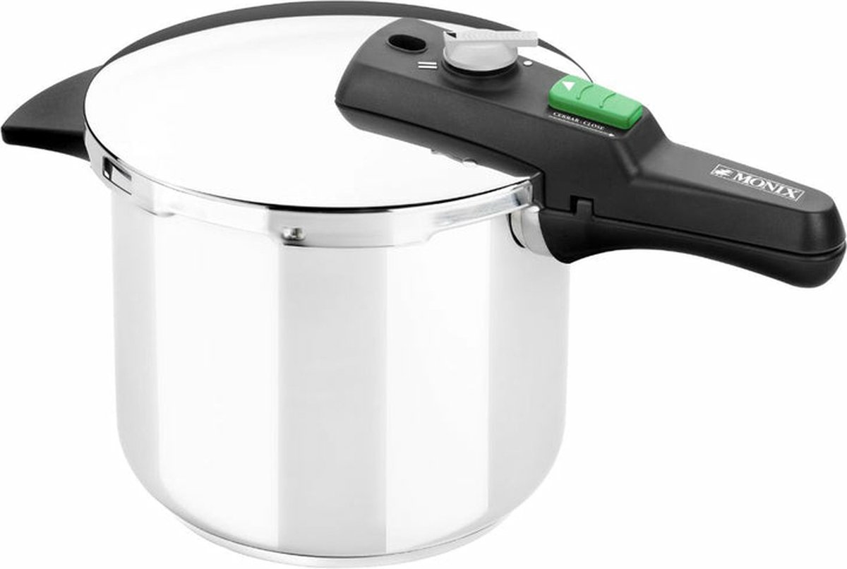 Monix Quick 9 l Zwart, Roestvrijstaal
