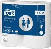Tork toiletpapier extra lang wit T4 (120261)- 2 x 24 rollen voordeelverpakking