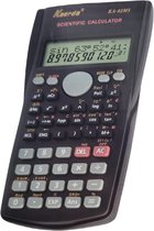 Kaerda Scientific Calculator - Calculatrice scientifique pour les Mathématiques - Zwart