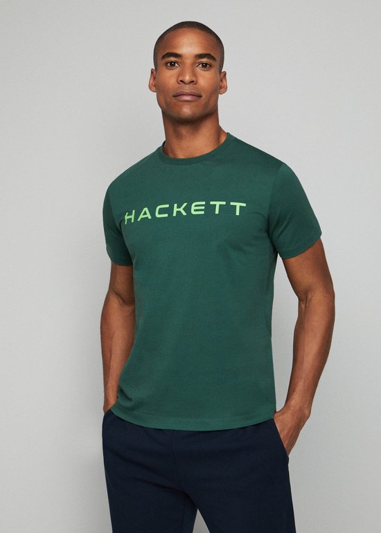 Hackett London Essential tee - green grey