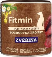 Fitmin Purity Snax Nuggets Wildsnack voor honden 180 g