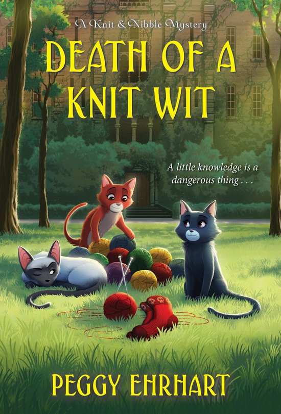 A Knit & Nibble Mystery 8 - Death of a Knit Wit - cover