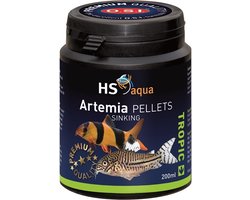 HS aqua - aanvullend pelletvoer van Artemia voor vissen (200 ml)