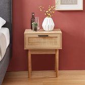 Nachttafel, bijzettafel - coffee table, for bedroom, living room / nachtkastje 29.5D x 40W x 50H centimetres