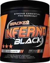 Stacker 2 Inferno Black 30 servings - Kersen