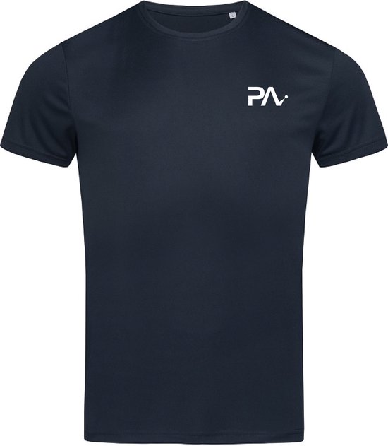 Padel Active Prime Performance shirt Heren - Maat XL - Donker Blauw