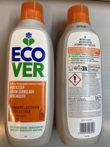 Savon de sol Ecover à l'huile de lin 2 bouteilles de 1000 ml