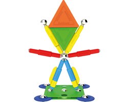 Magneet speelgoed Supermag Multicolor 30 SM0650 Multikleur