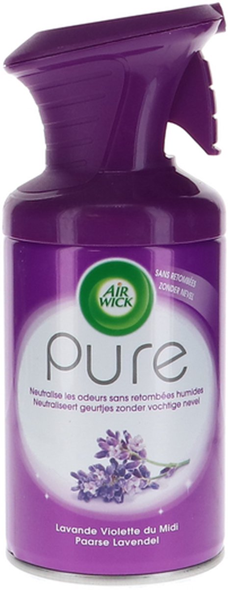 Airwick Luchtverfrisser Pure Lavender- 10 x 250 ml voordeelverpakking