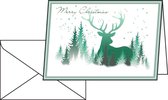 Kerstkaarten Sigel incl. - envelop Kerst Forest -