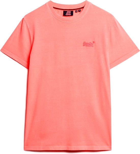 Superdry ESSENTIAL LOGO EMB NEON TEE Heren T-shirt - Maat 2XL