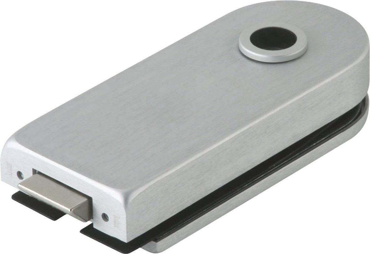 dormakaba glasdeurslot STUDIO Rondo LM zilver geanodiseerd UV DIN...