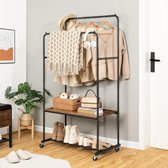 Kledingrek Vrijstaande hanger - Clothes rack Freestanding hanger ,44,5 x 84 x 156 cm