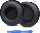 MMOBIEL Coussinets d'oreille pour Ear Bluetooth sans fil Skullcandy Hesh, Hesh 2, Hesh 2 – Mousse à mémoire de forme et protéines en PU – Coussinets pour casque