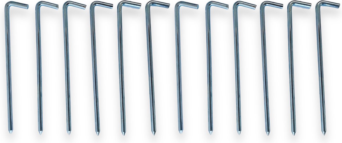 Redcliffs Outdoor Gear Tentharingen Extra Dik - Tentaccessoires - 12 Stuks - 23cm - Versterkt