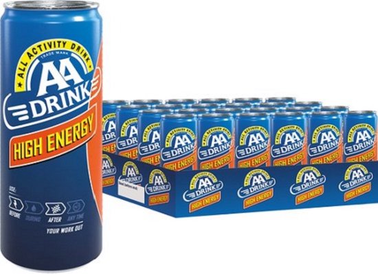 AA Drink High energy sportdrank 24 blikjes x 25 cl | bol