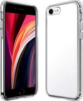 Siliconen Telefoonhoesje - Geschikt voor iPhone 7 - Hoesje - Back Cover - Transparant