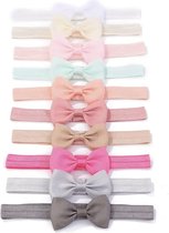10 stuks willekeurige schattige haarband accessoires essoires voor babymeisjes, ideale keuze voor geschenken