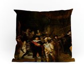 Rijksmuseum |De Nachtwacht | Rembrandt van Rijn |  Kussen | 60x60 cm