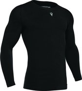 Macron Performance++ Shirt Lange Mouw Heren - Zwart | Maat: XXL/3XL