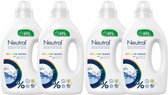 Neutral Vloeibaar Wasmiddel Kleur - 4 x 20 wasbeurten - Voordeelverpakking