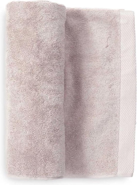 Premium Badhanddoeken Katoen Roze |  60x110 |  Set Van 2 |  Europees Kwaliteit