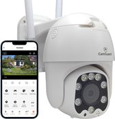 Camguard 4G beveiligingscamera met simkaart - Geen wifi nodig - Draaibaar- Nachtzicht - Bewegingsdetectie - Buiten camera - Stalcamera - Nederlandse handleiding - incl. 32GB SD kaart