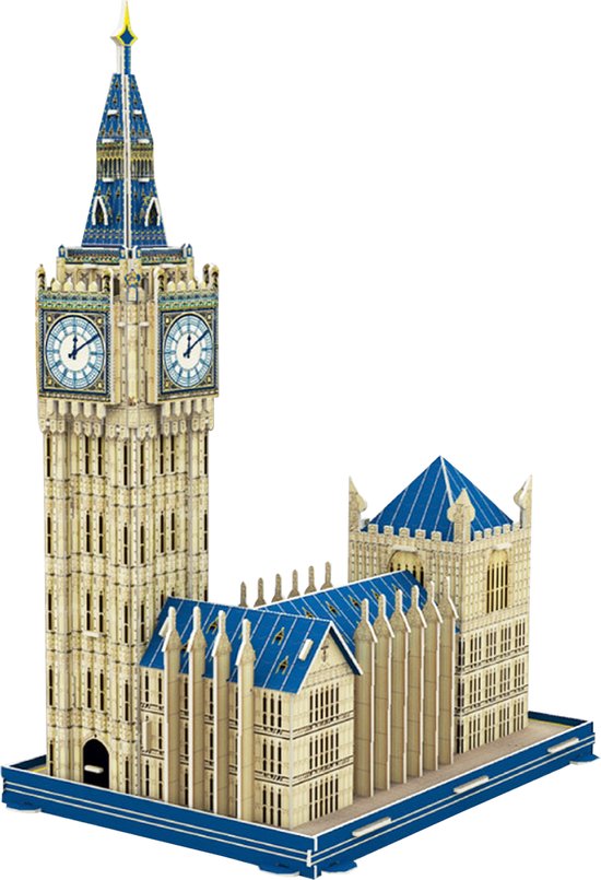 Premium Miniatuur Bouwpakket - Voor Volwassenen en Kinderen - Bouwpakket - 3D puzzel - (11+ Jaar) - Modelbouwpakket - DIY - Big Ben