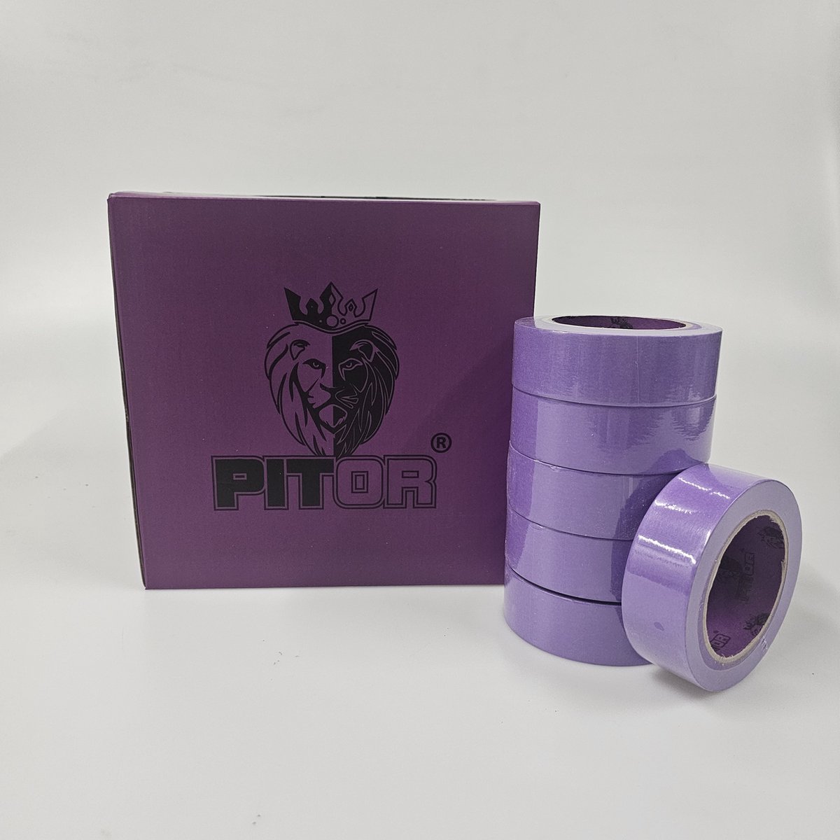 Fine line tape paars breed 36mm x 50m x 24 stuks (PITOR®)