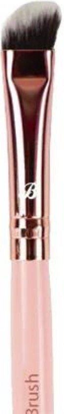 Boozyshop ® Oogschaduw Kwast Pink & Rose Gold - Small Angled Blending Brush - Aanbrengen en blenden van oogschaduw in je arcadeboog - Make-up Kwasten - Crease - Hoge kwaliteit Oogschaduwkwast