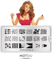 MoYou London Stempelplaat - Nail Art Stamping Princess 09